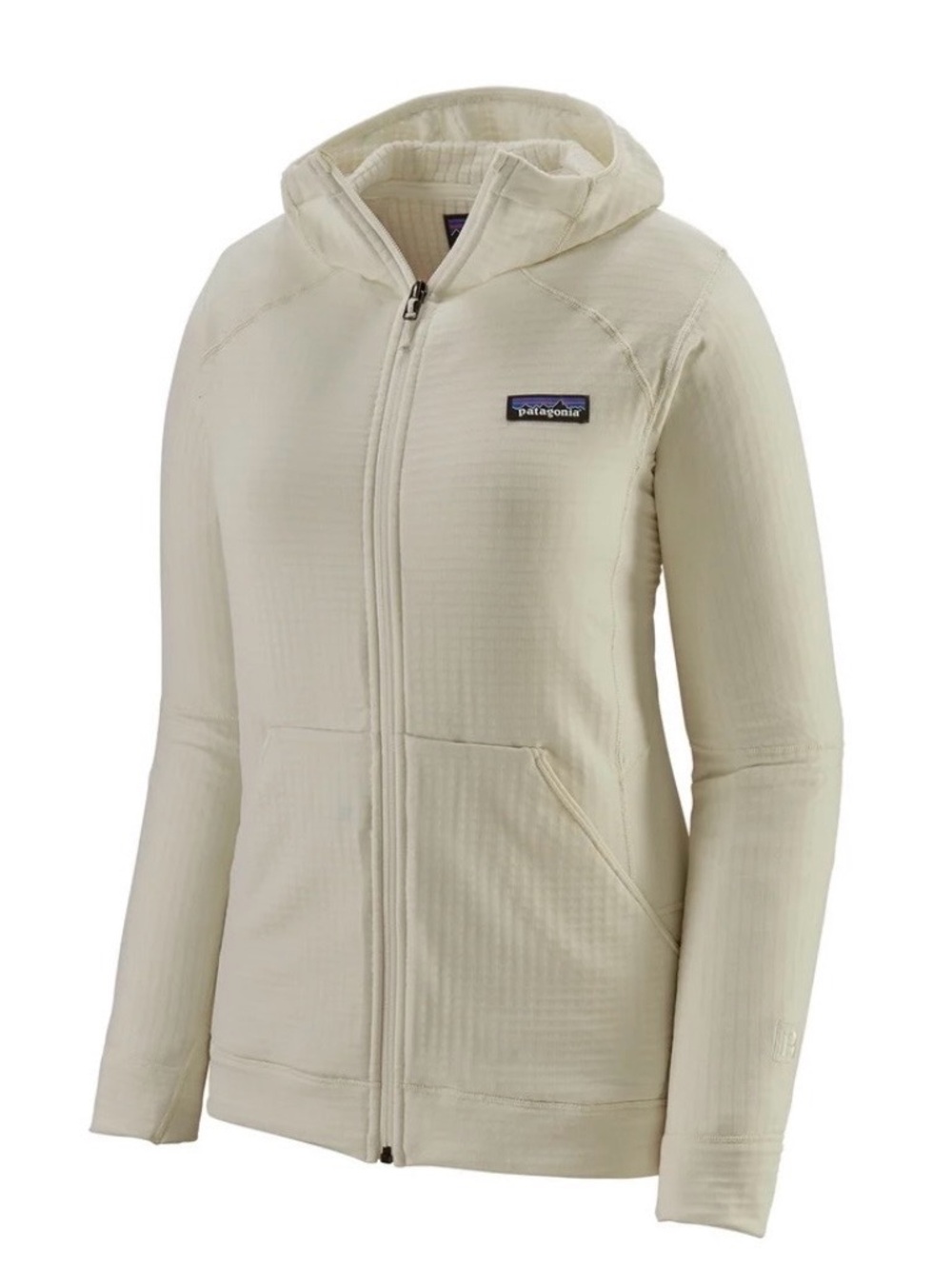 Patagonia Full-Zip Hooded Jacket Women's M White